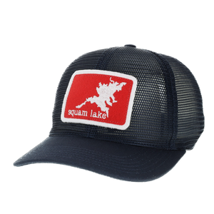 Classic Squam Lake Patch Meshy Hat