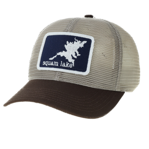 Classic Squam Lake Patch Meshy Hat