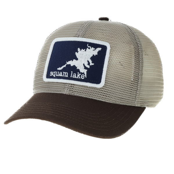 Classic Squam Lake Patch Meshy Hat
