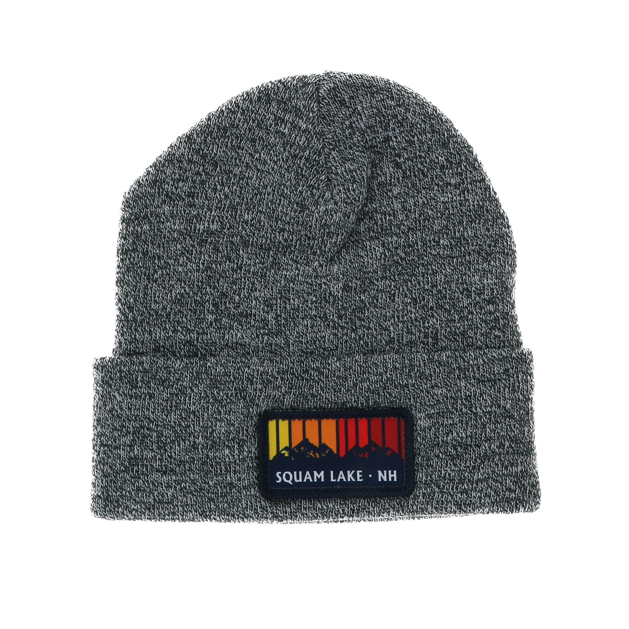 Cuff Beanie with Squam Segment PVC Patch