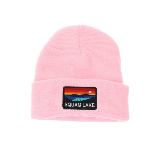 Youth Squam Horizon Patch Cuff Beanie