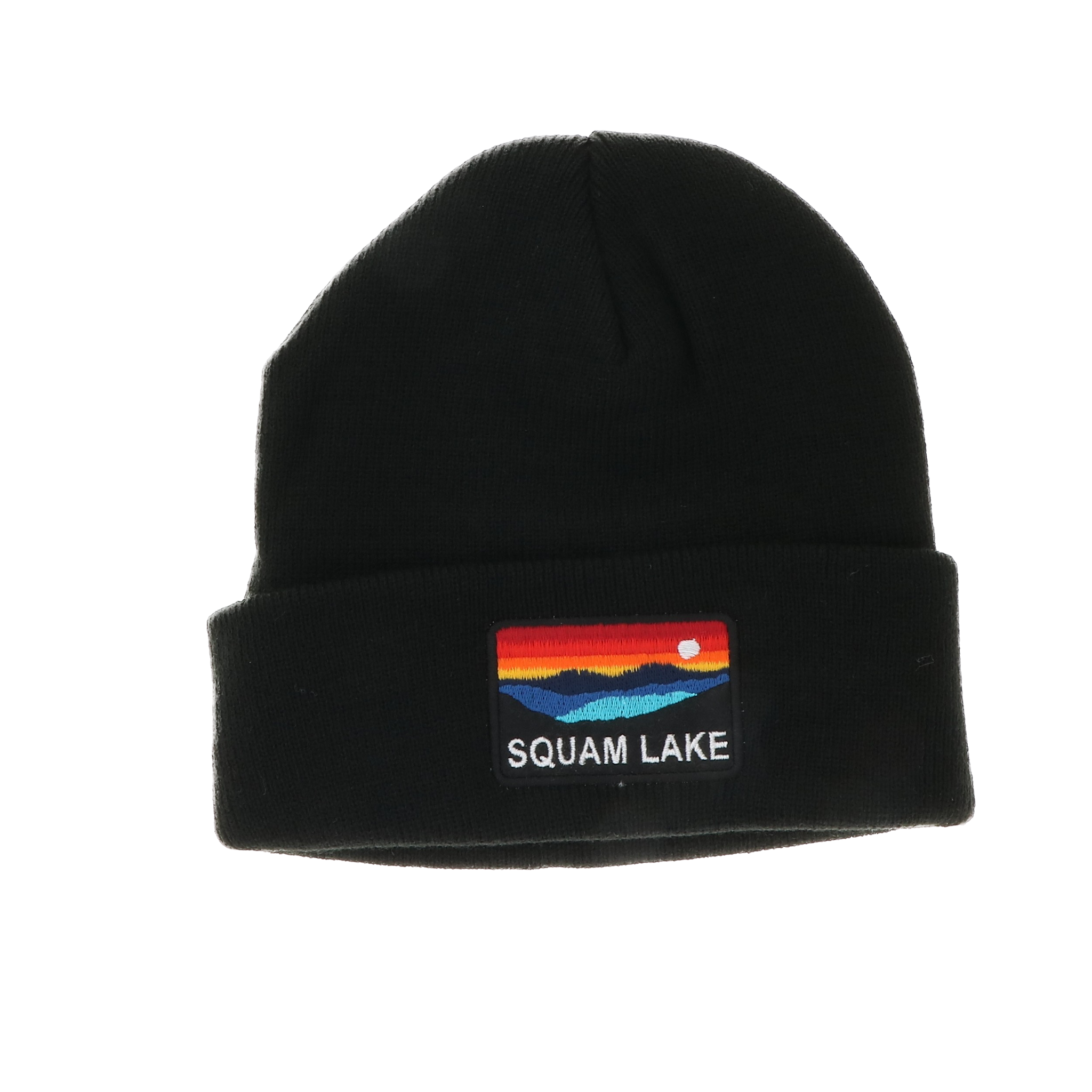 Youth Squam Horizon Patch Cuff Beanie