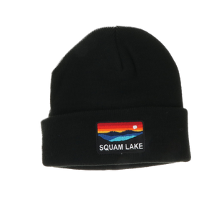 Youth Squam Horizon Patch Cuff Beanie