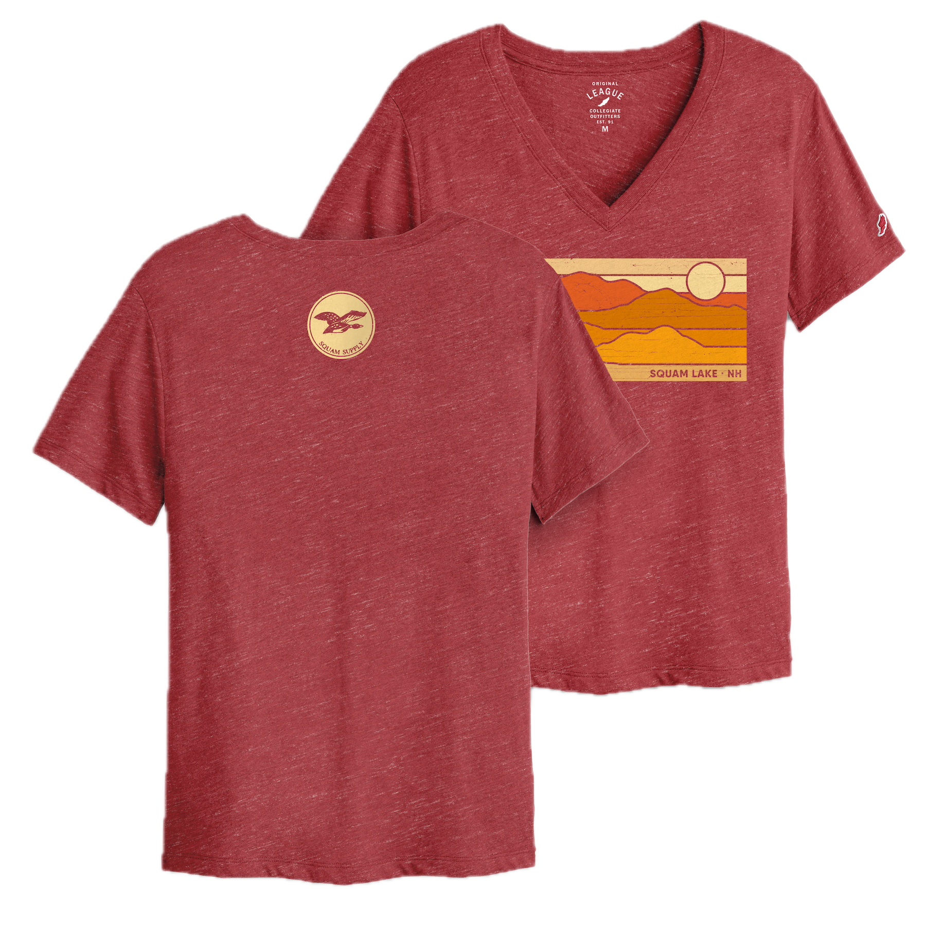 Squam Sunset Intramural Boyfriend V Tee