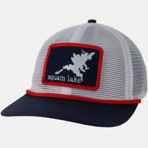 Classic Squam Lake Patch Meshy Hat