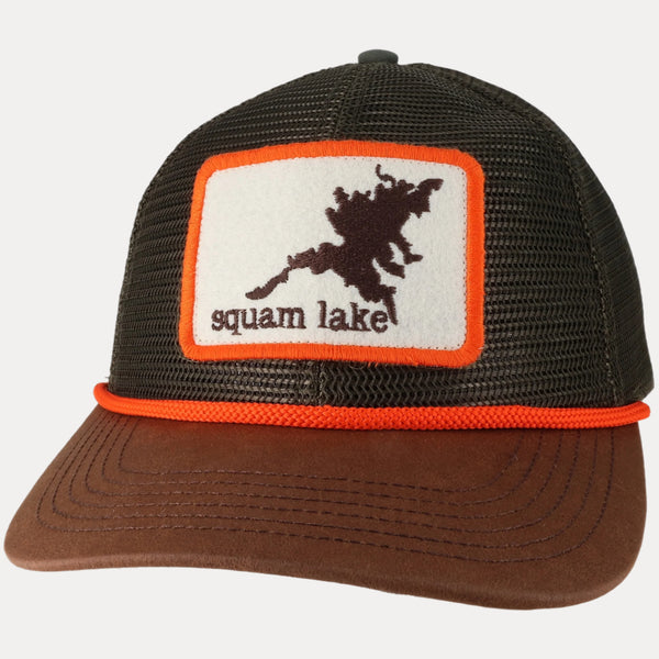 Classic Squam Lake Patch Meshy Hat