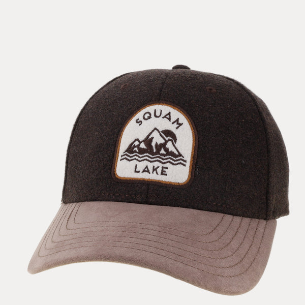 Squam Mountains Patch Wool Structured Hat