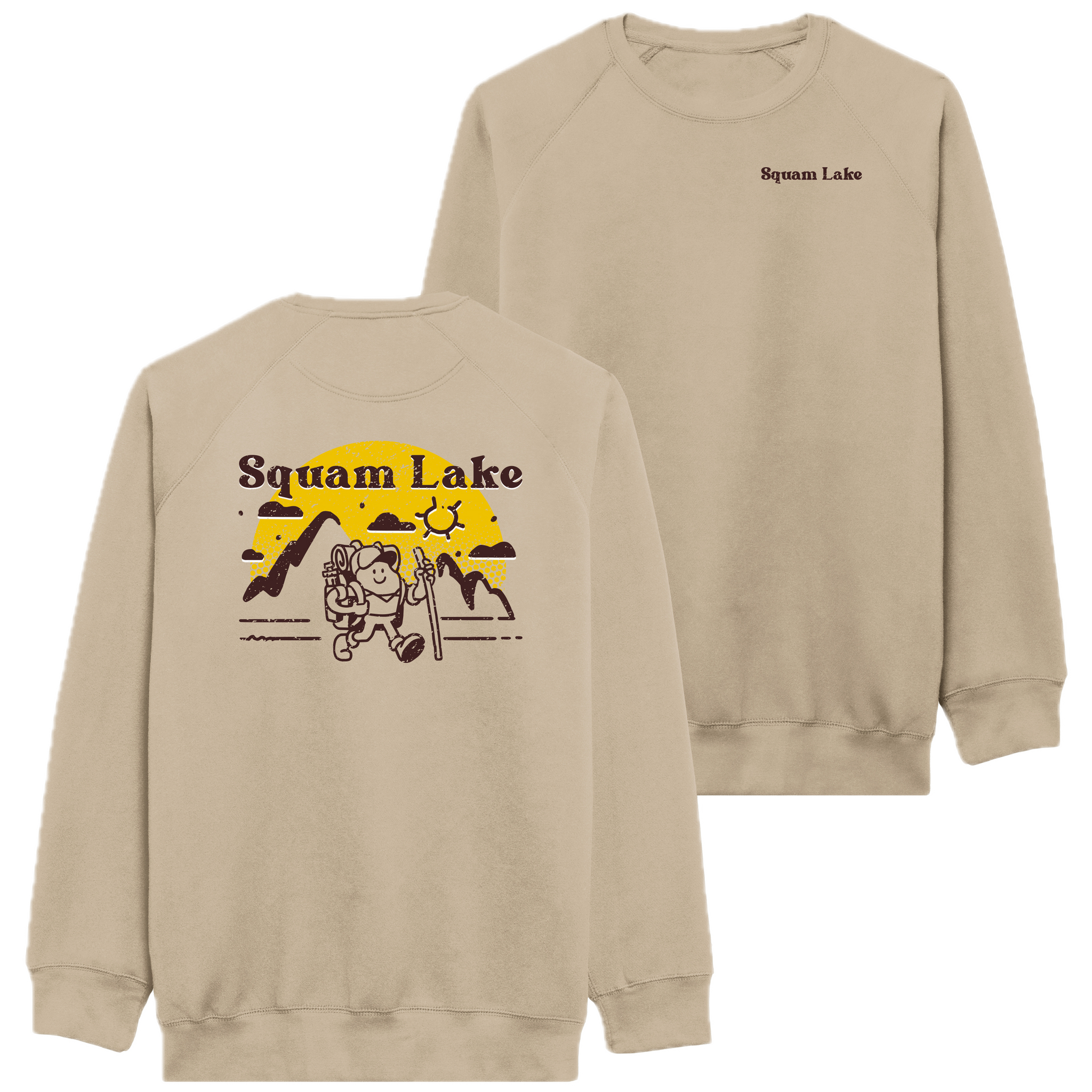 Happy Squam Hiker Essential Crew