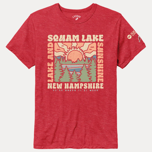 Squam Poster Victory Falls Tee