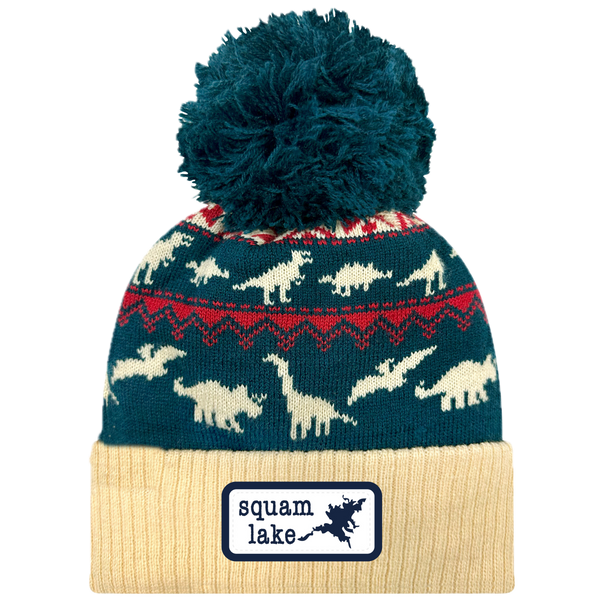 Classic Squam Lake Patch Youth Beanie