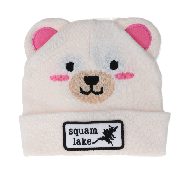 Classic Squam Lake Patch Youth Beanie