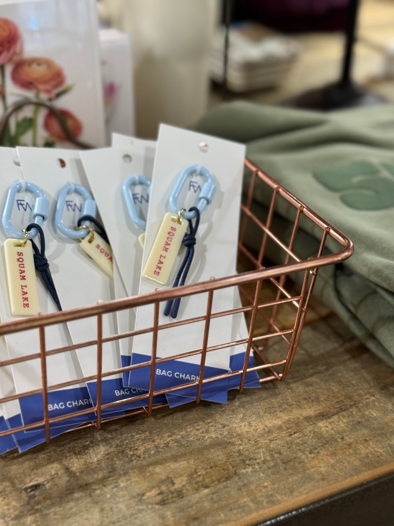 Freshwater Squam Lake Bag Charm