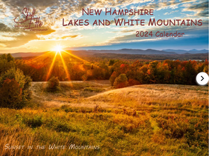 NH Lakes + White Mountains 2024 Calendar
