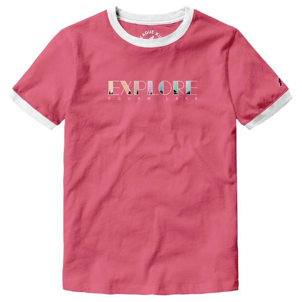 Girl's Explore Ringer T-Shirt